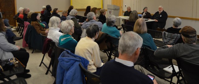 Listening to the inside scoop from three of Delmarva's best storytellers.
