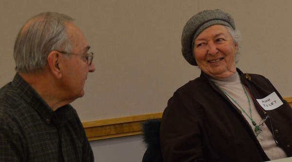 Ed Okonowicz and Ann Foley.